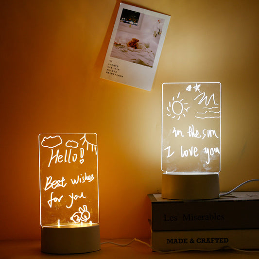 GlowNotes® Tablero Para Notas Con Luz Led OFERTA Ultimas unidades🎁
