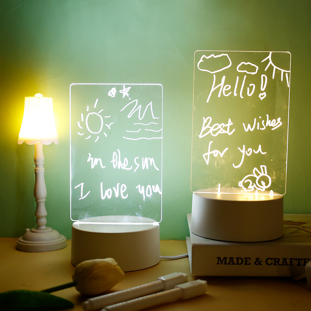 GlowNotes® Tablero Para Notas Con Luz Led OFERTA Ultimas unidades🎁