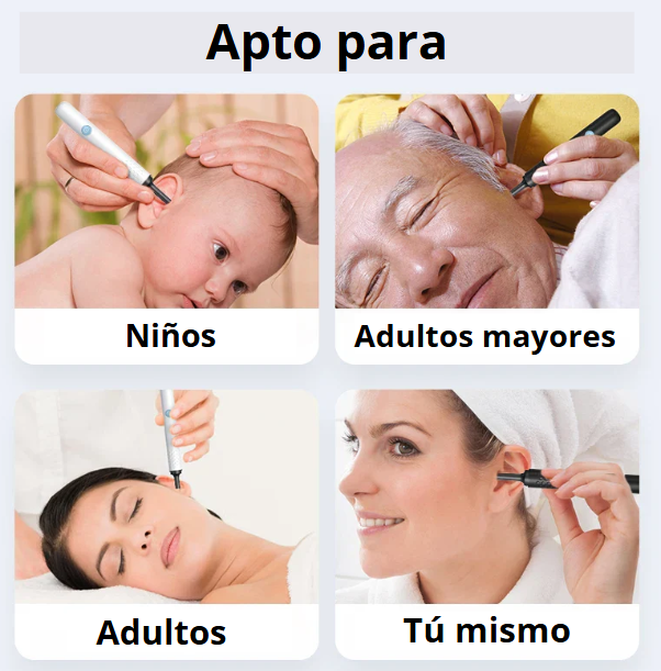 OtoScope+® Limpiador de oído cámara 4k📸 + Obsequios de 4 cabezales