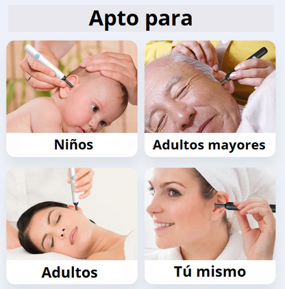 OtoScope+® Limpiador de oído cámara 4k📸 + Obsequios de 4 cabezales