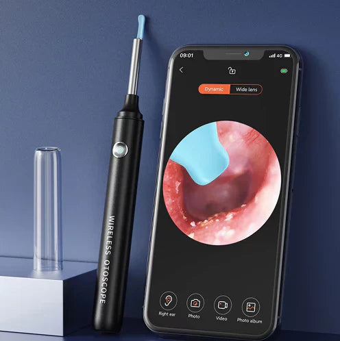 OtoScope+® Limpiador de oído cámara 4k📸 + Obsequios de 4 cabezales