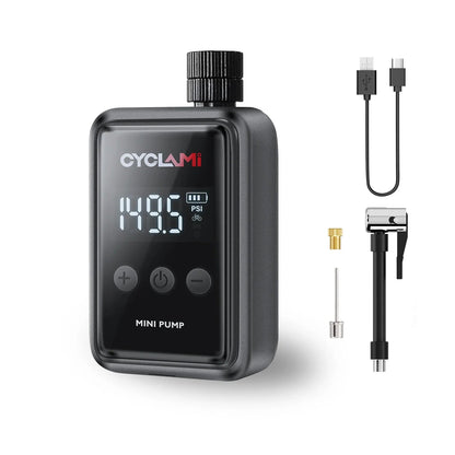 CYCLAMI® Mini Compresor Digital WH125 - Refrigerado por aire 150 PSI