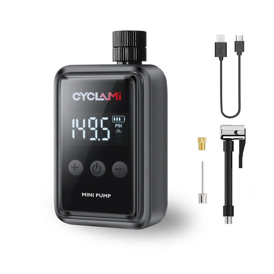 CYCLAMI® Mini Compresor Digital WH125 - Refrigerado por aire 150 PSI
