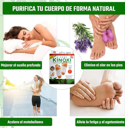 Nuevos parches KINOKI  paga uno lleva la caja de 10😮