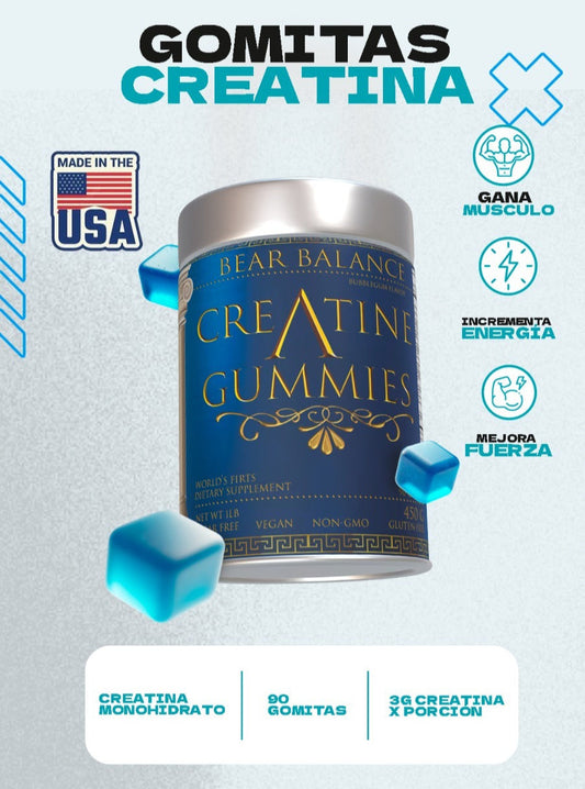 BEAR BALANCE® gomitas Creatina