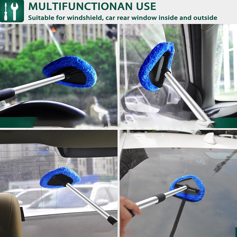 Kit Limpiador de Parabrisas Profesional. Extensible y Giratorio 180°